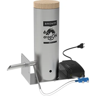 200 L Wooden Garden Smoker – dragON Wood 100E with Electric Heating Module and Controller – photo 9