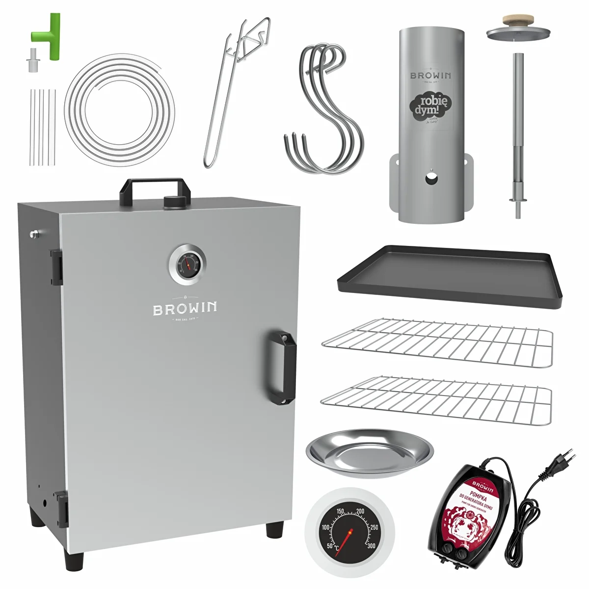 Electric smoker and smoke generator set