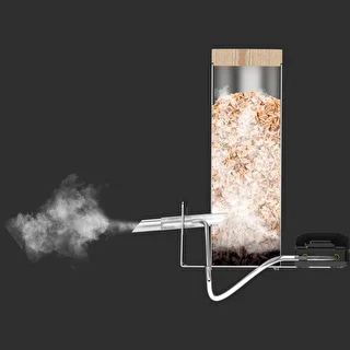 dragON Larch E21 200 L Smokehouse - larch wood, with electric heating module and controller – photo 15