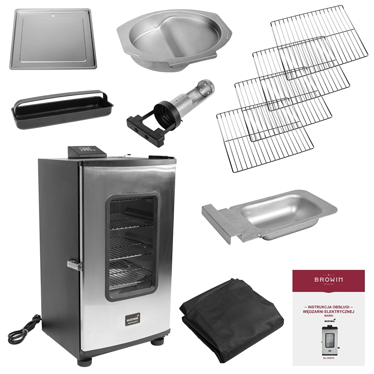 Mustang electric smokehouse