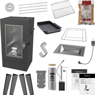 dragON E101 electric smoker with smoke generator , 70 L – photo 2