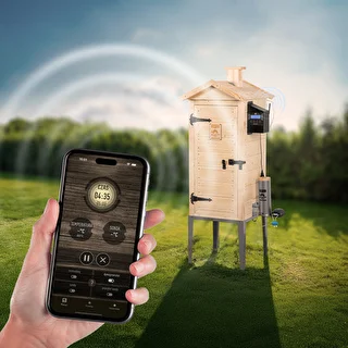 Wi‑Fi Smoker, 200 L — dragON WOOD 100IQ with electric heating module and controller – photo 7