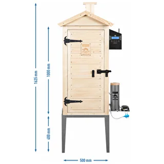 Wi‑Fi Smoker, 200 L — dragON WOOD 100IQ with electric heating module and controller – photo 13