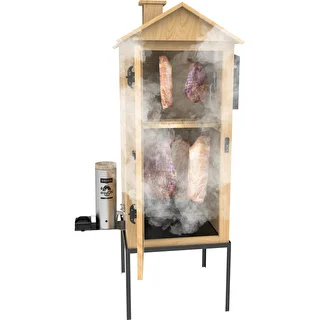 dragON Larch E21 200 L Smokehouse - larch wood, with electric heating module and controller – photo 8