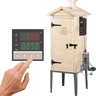 200 L Wooden Garden Smoker – dragON Wood 100E with Electric Heating Module and Controller