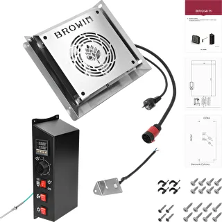 dragON 2.7 kW Module Set with Digital Thermostat, for Garden Smokers/Smokehouses – photo 2