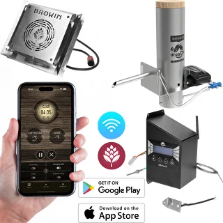 dragON Smoker Kit - IQ Modules with Wi‑Fi and JET 2 LONG Smoke Generator with Ash Pan