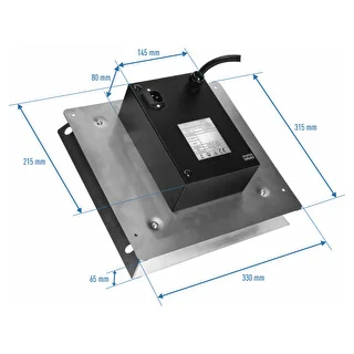 Heater Module with Fan, 1.5 kW – for Outdoor Smokers – photo 6