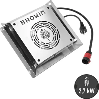 Fan-Assisted Heater Module, 2.7 kW – for Garden Smokers – photo 1