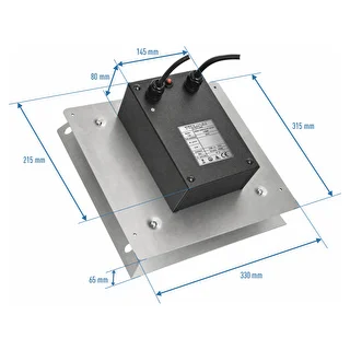 Fan-Assisted Heater Module, 2.7 kW – for Garden Smokers – photo 5