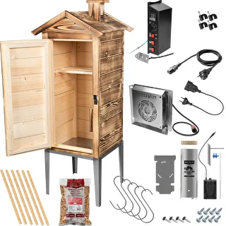 dragON Wood 100E 200 L Outdoor Smoker – wood-fired with electric heating module and controller – photo 2