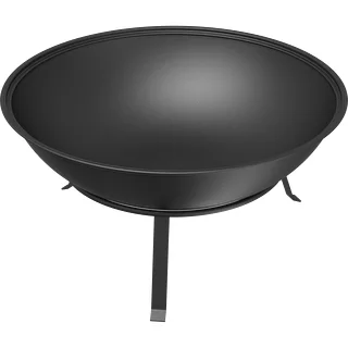 Round garden fire pit with grate, Ø55 cm, bowl – photo 3