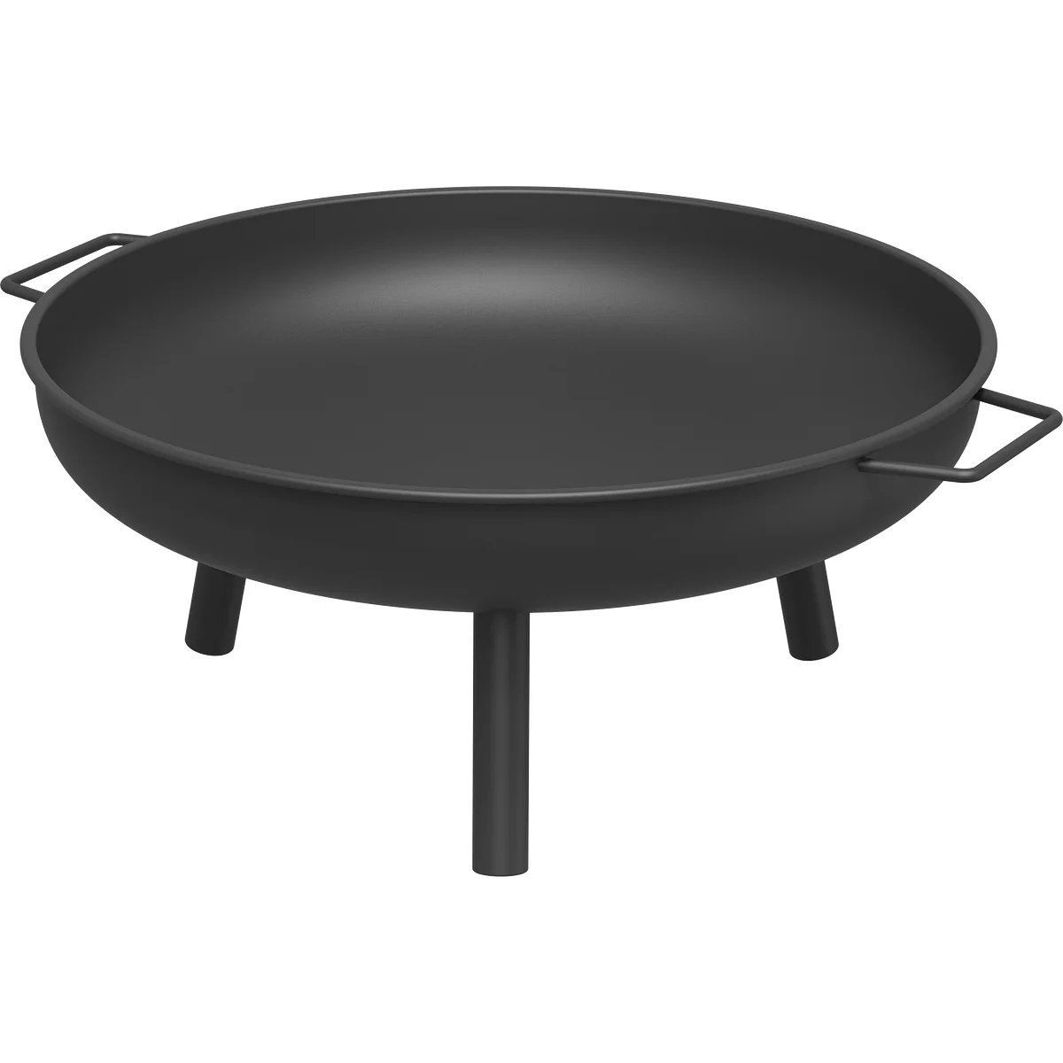 Garden Fire Pit Ø58 cm, Round Bowl