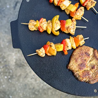 Grill pan, cast iron, 44 cm diameter – photo 16