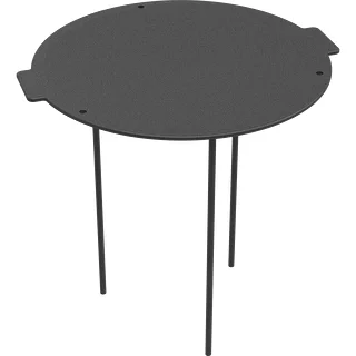 Grill pan, cast iron, 44 cm diameter – photo 5