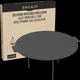 Grill pan, cast iron, 44 cm diameter – photo 10