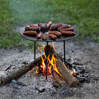 Grill pan, cast iron, 44 cm diameter – photo 14