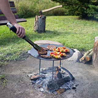Grill pan, cast iron, 44 cm diameter – photo 15