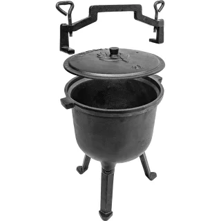 Hunting pot - 7 L cast iron – photo 2