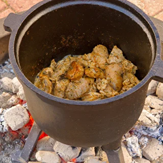 Hunting pot - 7 L cast iron – photo 12