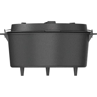 Cast iron suspended cauldron with frying pan – photo 6