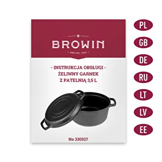 Cast iron pot with a pan, 3,5 l – photo 10