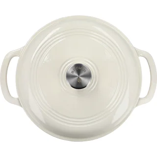 Enameled Cast Iron Dutch Oven - Ecru, 5.8 L – photo 3