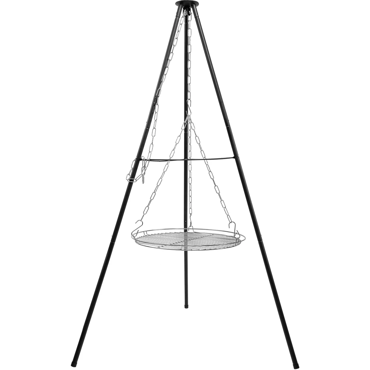 Campfire Tripod with Grill Grate, 150 cm