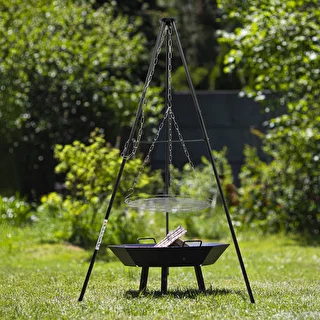 Campfire Tripod with Grill Grate, 150 cm – photo 6