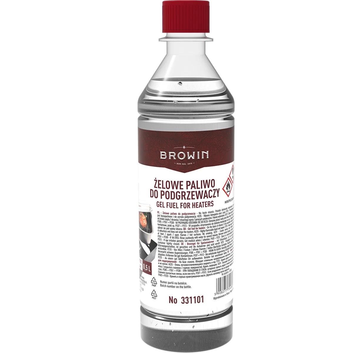 Gel fuel 0,5l