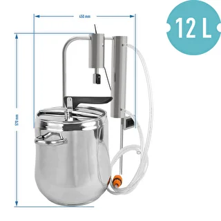 Still and pressure cooker 2-in-1 12 L, condenser+2x sedimentation tank – photo 8