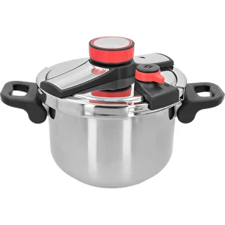 Stainless Steel Pressure Cooker, 6 L