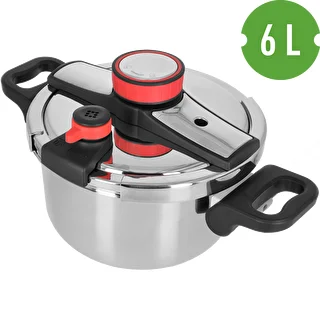 Stainless Steel Pressure Cooker, 6 L – photo 3