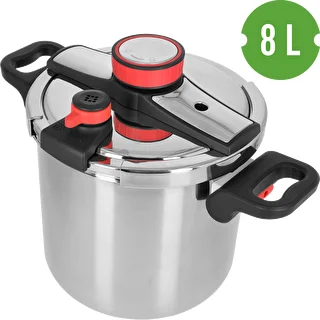 Stainless Steel Pressure Cooker, 8 L – photo 3