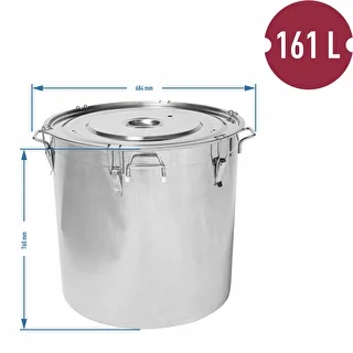 Stainless steel fermenter 161 L – photo 6