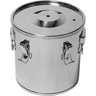 Container for fermenting and distilling - stainless steel, 18 L, 5 catches – photo 6