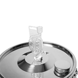 Container for fermenting and distilling - stainless steel, 18 L, 5 catches – photo 9