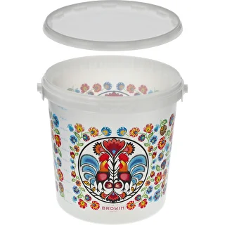 Food bucket "GWIOZDA" 10 L with lid – photo 5