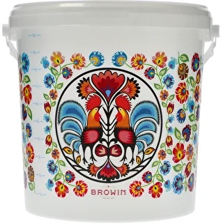 Food bucket "GWIOZDA" 10 L with lid – photo 2
