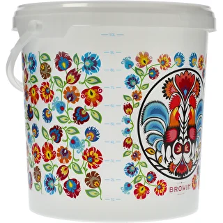 Food bucket "GWIOZDA" 10 L with lid – photo 3