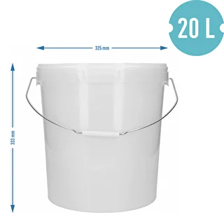 Fermentation bucket 20 L with lid – photo 4