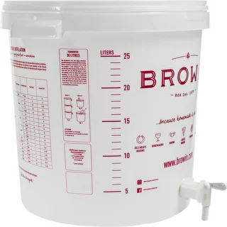 30 L fermentation container with a lid - extended kit: 2 airlocks, 2 stoppers, tap. EN – photo 4