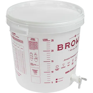 30 L fermentation container with a lid - extended kit: 2 airlocks, 2 stoppers, tap. EN – photo 3