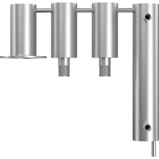 Head - cooler with 2 sedimentation tanks
