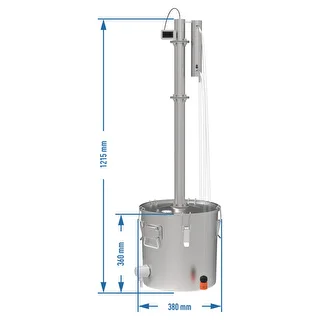 Modular still for flavouring of distillates 30 L - electric – photo 22