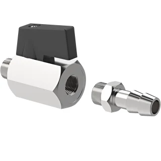 Ball valve + stub pipe set – photo 1