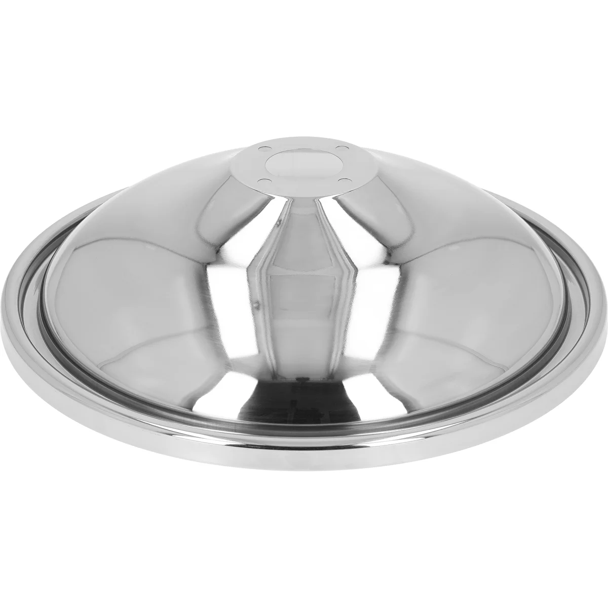 Convex 30 L lid for a steel container