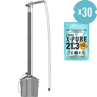 Modular convex still 30 L electric - with Aabratek head