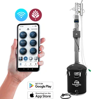 hawkSTILL “Cold Fingers” 60 L Distillation Kit + Wi‑Fi IQ System with LCD Display