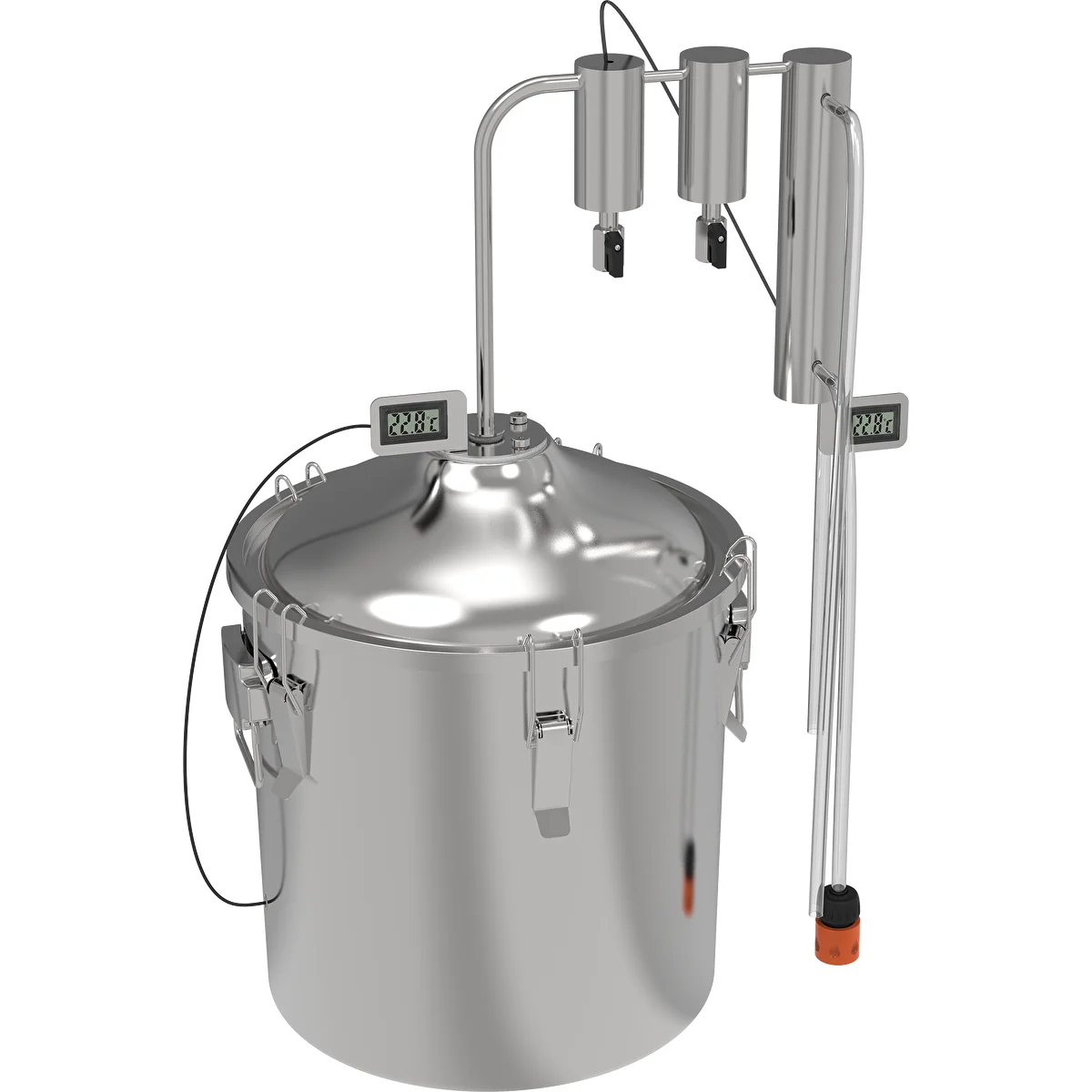 hawkSTILL 1.0 CONVEX 30 L Distiller - 2 Thumpers